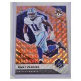 Micah Parsons Rookie 2021 Panini Mosaic Orange Reactive Prizm #362 - Dallas Cowboys Football Card Micah Parsons Rookie 2021 Panini Mosaic Orange Reactive Prizm #362 - Dallas Cowboys Football Card