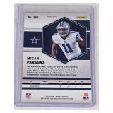 Micah Parsons Rookie 2021 Panini Mosaic Orange Reactive Prizm #362 - Dallas Cowboys Football Card Micah Parsons Rookie 2021 Panini Mosaic Orange Reactive Prizm #362 - Dallas Cowboys Football Card
