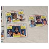 Lot of 15 1984 Leaders Vintage Baseball Cards Featuring Leaders and Notable Players Lot of 15 1984 Leaders Vintage Baseball Cards Featuring Leaders and Notable Players
