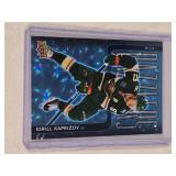 Kirill Kaprizov 2025-26 Upper Deck Dazzlers Blue Foil Insert #DZ-37 - Minnesota Wild Hockey Card Kirill Kaprizov 2025-26 Upper Deck Dazzlers Blue Foil Insert #DZ-37 - Minnesota Wild Hockey Card