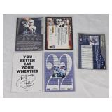 Lot of 5 Emmitt Smith Football Cards including Topps Refractor and Wheaties Promo. Lot of 5 Emmitt Smith Football Cards including Topps Refractor and Wheaties Promo.