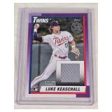 Luke Keaschall Rookie 2025 Topps Relic #LK - Minnesota Twins Baseball Card Luke Keaschall Rookie 2025 Topps Relic #LK - Minnesota Twins Baseball Card