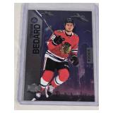 Connor Bedard Rookie 2023-24 SkyBox Metal Universe #198 - Chicago Blackhawks Hockey Card Connor Bedard Rookie 2023-24 SkyBox Metal Universe #198 - Chicago Blackhawks Hockey Card