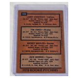 Jack Morris Rookie 1978 Topps #703 - Detroit Tigers Vintage Baseball Card Jack Morris Rookie 1978 Topps #703 - Detroit Tigers Vintage Baseball Card