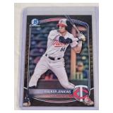Walker Jenkins 2025 Bowman Chrome Bronze Snake Skin SP #BCP-1 - Minnesota Twins Baseball Card Walker Jenkins 2025 Bowman Chrome Bronze Snake Skin SP #BCP-1 - Minnesota Twins Baseball Card