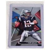 Tom Brady 2024 Topps Finest #215 - New England Patriots Football Card Tom Brady 2024 Topps Finest #215 - New England Patriots Football Card