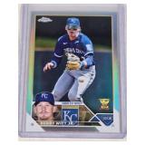 Bobby Witt Jr. Rookie Cup 2023 Topps Chrome Refractor #176 - Kansas City Royals Baseball Card Bobby Witt Jr. Rookie Cup 2023 Topps Chrome Refractor #176 - Kansas City Royals Baseball Card