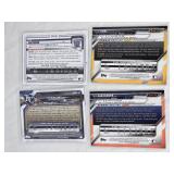 Lot of 4 Rookie Baseball Cards with On Card Autos Featuring Karl Kauffmann, Chad Kuhl, Trevor Oaks, and Tyler Alexander Lot of 4 Rookie Baseball Cards with On Card Autos Featuring Karl Kauffmann, Chad Kuhl, Trevor Oaks, and Tyler Alexander