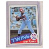Kirby Puckett Rookie 1985 Topps #536 - Minnesota Twins Baseball Card Vintage Kirby Puckett Rookie 1985 Topps #536 - Minnesota Twins Baseball Card Vintage