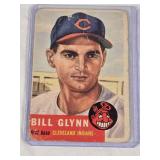 Bill Glynn 1953 Topps #171 - Cleveland Indians Vintage Baseball Card Bill Glynn 1953 Topps #171 - Cleveland Indians Vintage Baseball Card