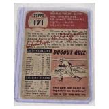 Bill Glynn 1953 Topps #171 - Cleveland Indians Vintage Baseball Card Bill Glynn 1953 Topps #171 - Cleveland Indians Vintage Baseball Card