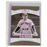 Phil Rizzuto Gold 2001 Donruss Classics Legend #10 and Numbered 170/1755 - New York Yankees Vintage Baseball Card Phil Rizzuto Gold 2001 Donruss Classics Legend #10 and Numbered 170/1755 - New York Yankees Vintage Baseball Card