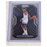 Anthony Edwards Rookie 2020-21 Panini Prizm #258 - Minnesota Timberwolves Basketball Card Anthony Edwards Rookie 2020-21 Panini Prizm #258 - Minnesota Timberwolves Basketball Card