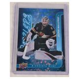 Jesper Wallstedt Rookie 2024-25 Upper Deck Dazzlers Insert #DZ-53 - Minnesota Wild Hockey Card Jesper Wallstedt Rookie 2024-25 Upper Deck Dazzlers Insert #DZ-53 - Minnesota Wild Hockey Card