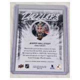 Jesper Wallstedt Rookie 2024-25 Upper Deck Dazzlers Insert #DZ-53 - Minnesota Wild Hockey Card Jesper Wallstedt Rookie 2024-25 Upper Deck Dazzlers Insert #DZ-53 - Minnesota Wild Hockey Card