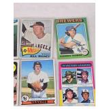 Lot of 15 Vintage Baseball Cards Featuring Players Like Rollie Fingers, Jim Hunter, and Frank Howard Lot of 15 Vintage Baseball Cards Featuring Players Like Rollie Fingers, Jim Hunter, and Frank Howard
