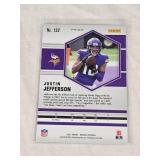 Justin Jefferson 2021 Panini Mosaic Prizm #132 - Minnesota Vikings Football Card Justin Jefferson 2021 Panini Mosaic Prizm #132 - Minnesota Vikings Football Card