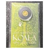 2013 AUSTRALIAN KOALA HALF GRAM .9999 FINE GOLD