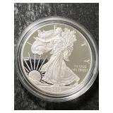 2013 PROOF AMERICAN SILVER EAGLE IN AIRTITE