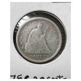 1875-S US SEATED LIBERTY 20 CENT PIECE