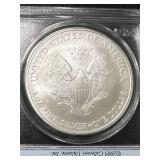 2005 AMERICAN SILVER EAGLE PCGS MS69