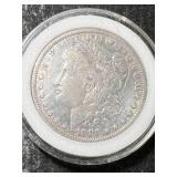 1883-O US MORGAN SILVER DOLLAR IN AIRTITE