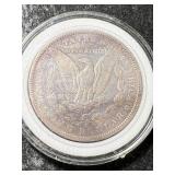 1883-O US MORGAN SILVER DOLLAR IN AIRTITE