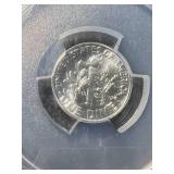 1964 US PROOF ROOSEVELT DIME PCGS PF67