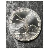 2025 MEXICAN LIBERTAD HALF TROY OZ .999 FINE SILVER