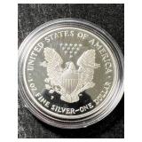 1997 PROOF AMERICAN SILVER EAGLE IN AIRTITE