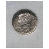 1941 US MERCURY DIME SLABBED