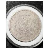 1889 US MORGAN SILVER DOLLAR IN AIRTITE