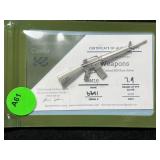 7.9 GRAMS .999 FINE SILVER HAND POURED M16