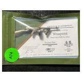 8.8 GRAMS .999 FINE SILVER HAND POURED TOMMY GUN