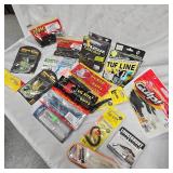 Large lot of Zoom, Spider Wire, Tufline, Booyah, Gulp