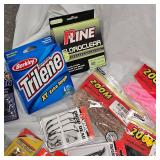 Lot of Tackle, Big Bite, Zoom, VMC, Berkley, P-Line, Booyah
