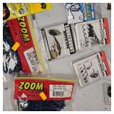 Large Lot of Yamamoto, Berkley, Spider Wire, Pumisher, Booyah, Owner