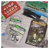 Huge Lot of Tackckle, Big Bite, McCoys, Westin, Zoom, Yamamoto, J-Braid