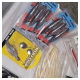 Large Lot Tackle, Apex, Zman, VMC, Booyah, Yamamoto