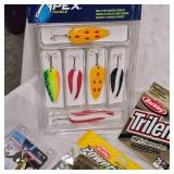 Large Lot of Tackle Berkley, Zoom, Apex, PowerBair, War Eagle