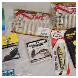 Large Lot of Tackle, Strike King, Booyah, Gami, Mustad, Yamamoto