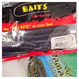Large Lot of Tackle, Strike King, Booyah, Gami, Mustad, Yamamoto
