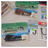 Large Lot of Booyah,VMC, Big Bite, Yamamoto, Dip It