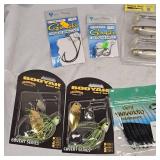 Large Lot of Booyah, Yum, Big Bite, VMC, Gami, Spiderwire