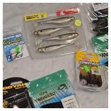 Large Lot of Booyah, Yum, Big Bite, VMC, Gami, Spiderwire