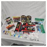 Lot of Tackle, Booyah, Big Bite, Zoom, Yamamoto, P-Line, VMC, Owner