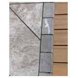 BY - Four-Piece Patio Set - 2 Chairs, Sofa & Fire Table with Beige Cushions BY - Four-Piece Patio Set - 2 Chairs, Sofa & Fire Table with Beige Cushions