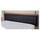 MB - Scandinavian Design Hendrick King Bed Frame - King Size Upholstered Headboard MB - Scandinavian Design Hendrick King Bed Frame - King Size Upholstered Headboard