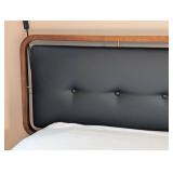 MB - Scandinavian Design Hendrick King Bed Frame - King Size Upholstered Headboard MB - Scandinavian Design Hendrick King Bed Frame - King Size Upholstered Headboard
