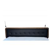 MB - Scandinavian Design Hendrick King Bed Frame - King Size Upholstered Headboard MB - Scandinavian Design Hendrick King Bed Frame - King Size Upholstered Headboard